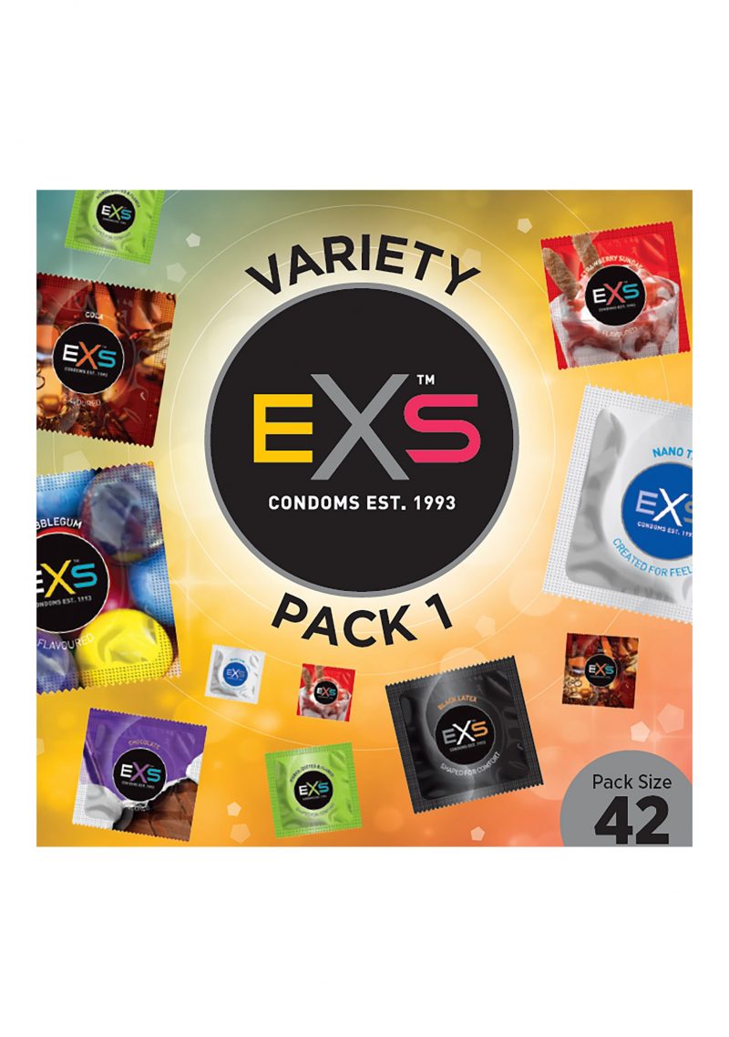 EXS Condoms - Variatie pakket condooms (42)