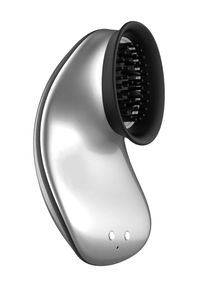 Twitch - Zuig en Vibrator Toy - Hands free - Zilver