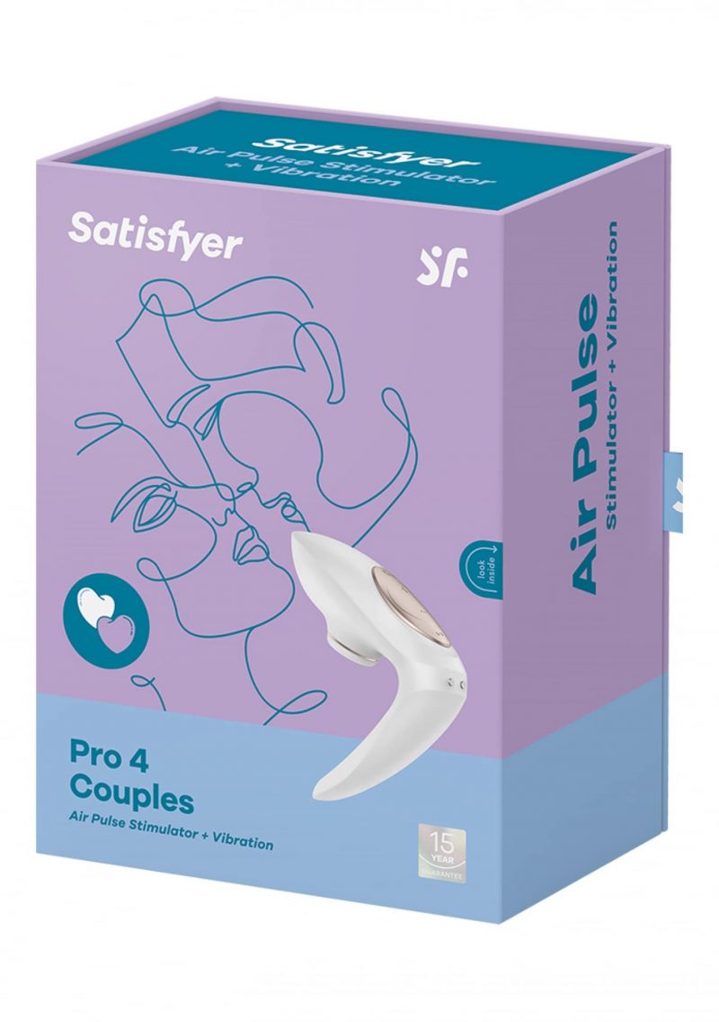 Satisfyer - Pro 4 Koppel Air Pulse Stimulator + Vibration