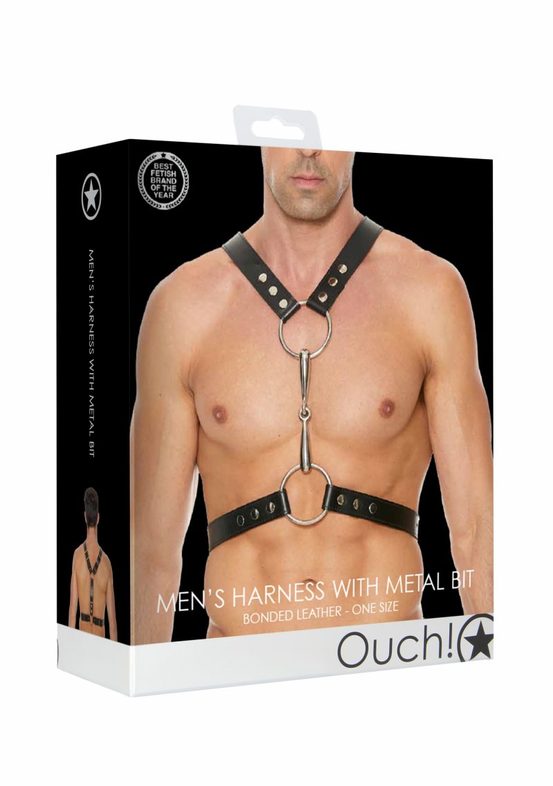 Ouch! Harnesses - Mannen Harnas met metaal