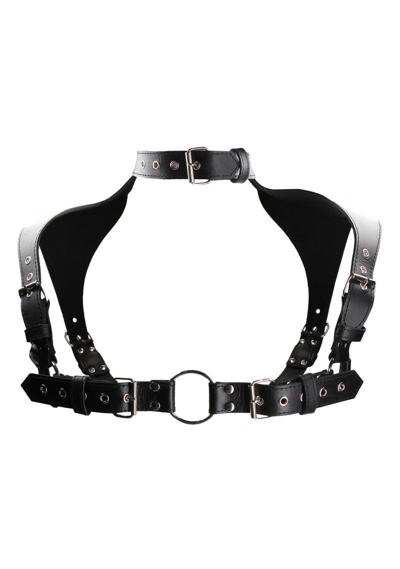 Ouch! Harnesses - Harnas met nek collar