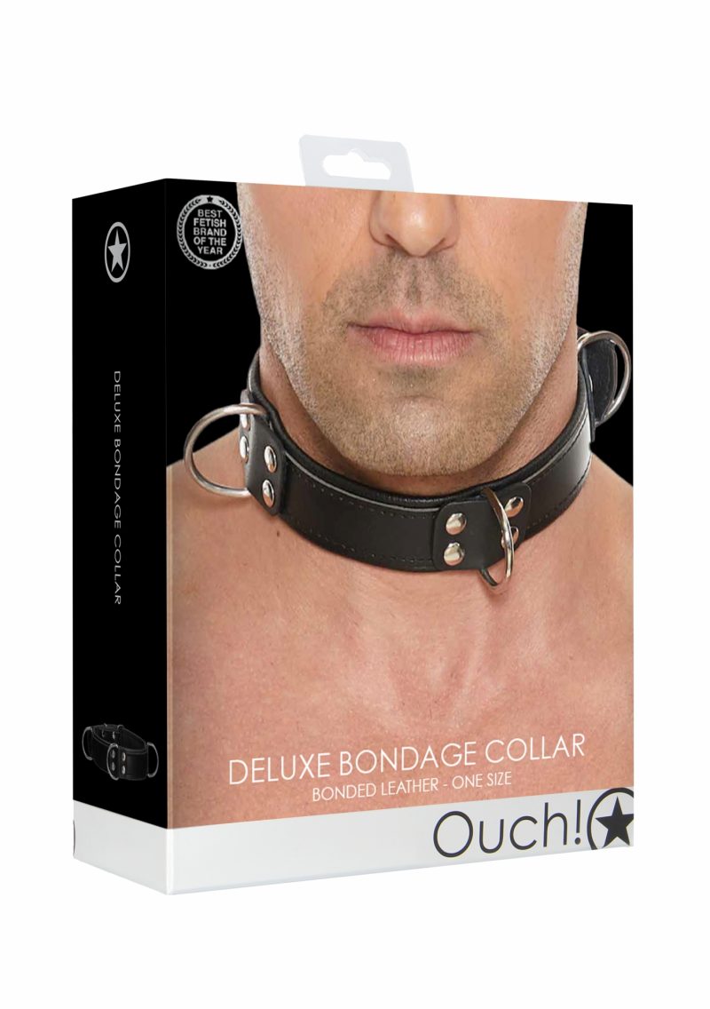 Ouch! Harnesses - Luxe Bondage Collar