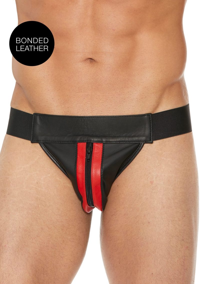 Ouch! Harnesses - Leren Jockstrap - BDSM Jock onderbroek