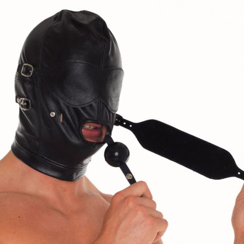 Rimba - Hoofdmasker met afneembare mondknevel