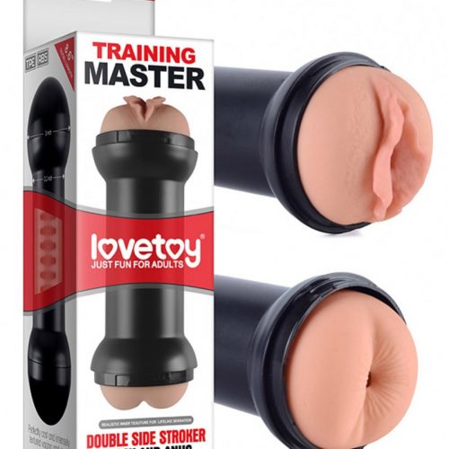 Training Master Double Side Stroker-Pussy and Anus