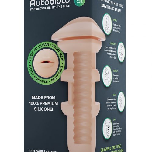 Autoblow - Mond Sleeve voor Autoblow AI+- Nude