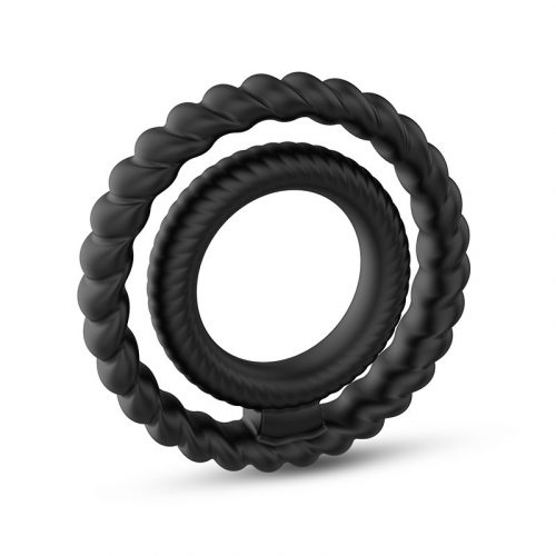 Dorcel - Dual Ring - Cock Ring - Zwart - 6072547