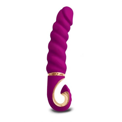 Gvibe - GJack Mini - Geribbelde Vibrator - Fuchsia