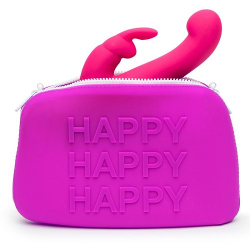 Happy Rabbit Storage Case large Purple