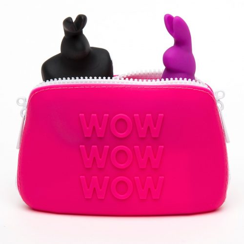 Happy Rabbit Storage Case Small Pink