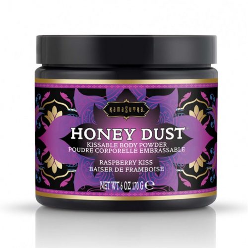 Kama Sutra - Honey Dust Body Talc - Raspberry Kiss (Framboos)