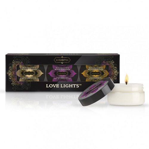 Kamasutra - Love Lights Massage Candles 3 pcs.