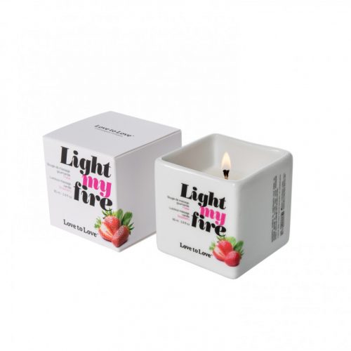 Light My Fire Luscious Massage Candle - Aardbei