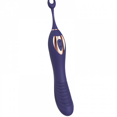 Love to Love - Ô Mega - Clitoris + G-Spot Vibrator - Indigo