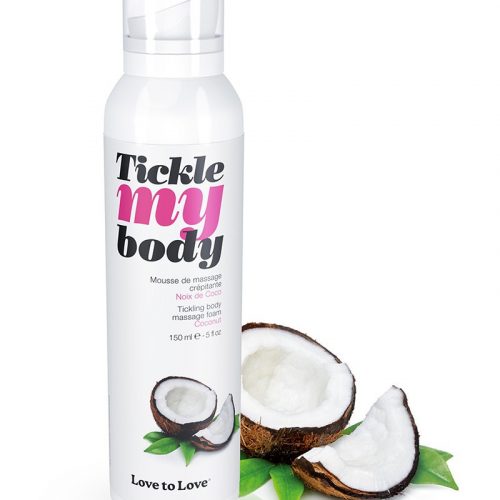 Love to Love - Tickle My Body - Massage Schuim - Kokosnoot - 150 ml