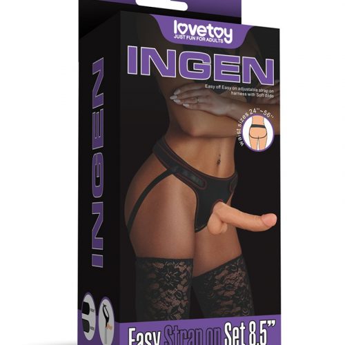 LoveToy Easy Strap-On Set with 21