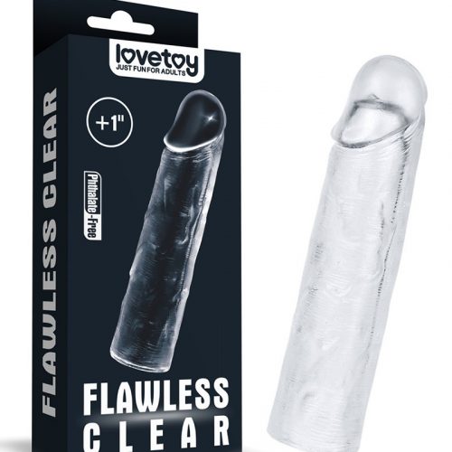 LoveToy - Flawless Clear Penis Sleeve + 2.5 cm