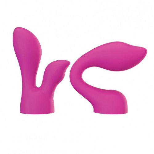 PalmPower - PalmSensual - 2 Opzetstukken voor Wandvibrator - Roze