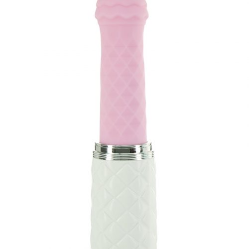 Pillow Talk - Feisty - Thrusting Vibrator - Roze