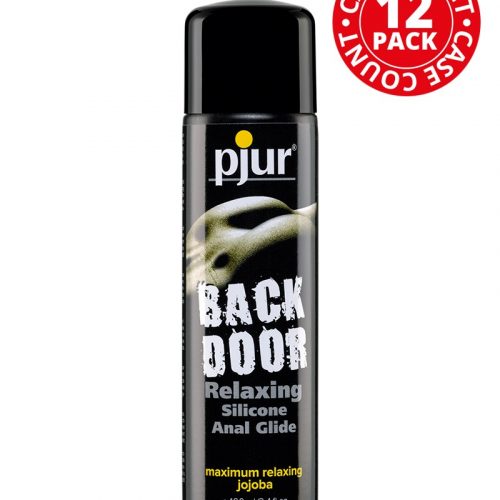 pjur - Back Door Relaxing - Glijmiddel op siliconenbasis - 100 ml (12 stuks)