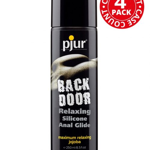 pjur - Back Door Relaxing - Glijmiddel op siliconenbasis - 250 ml (4 stuks)