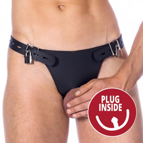 Rimba - Kuisheid slip met  anaal dildo