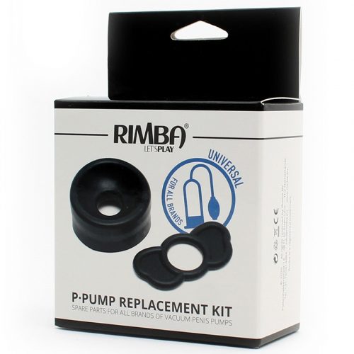 Rimba P-Pump - P-Pump Vervangingsset met 2 Ringen - Zwart