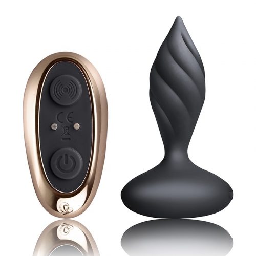 Rocks-Off - Petite Sensations Desire - Anale Vibrator met Afstandsbediening - Zwart