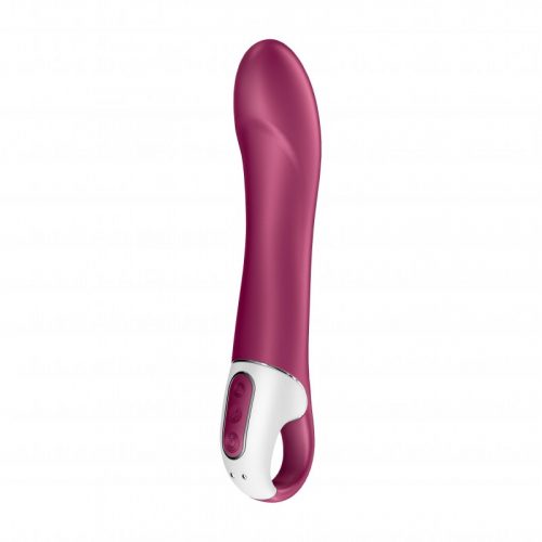 Satisfyer - Big Heat - Verwarmde G-Spot Vibrator - Berry