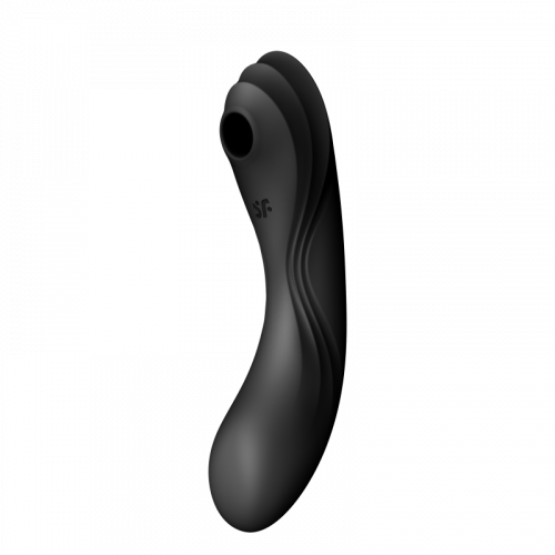 Satisfyer - Curvy Trinity 4 - 3-in-1 Vibrator - Zwart