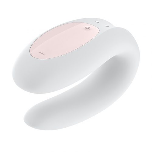 Satisfyer Double Joy White  / incl. Bluetooth and App