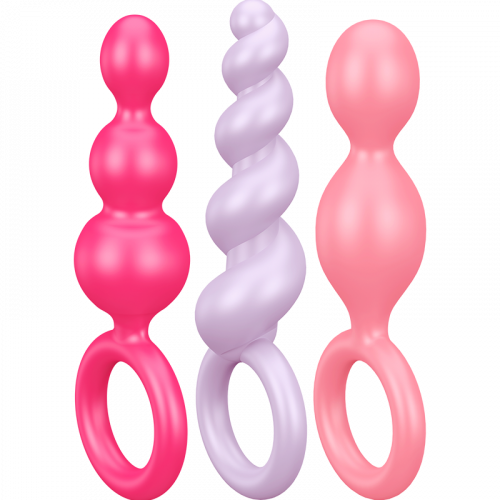 Satisfyer - Booty Call Coloured (set of 3)