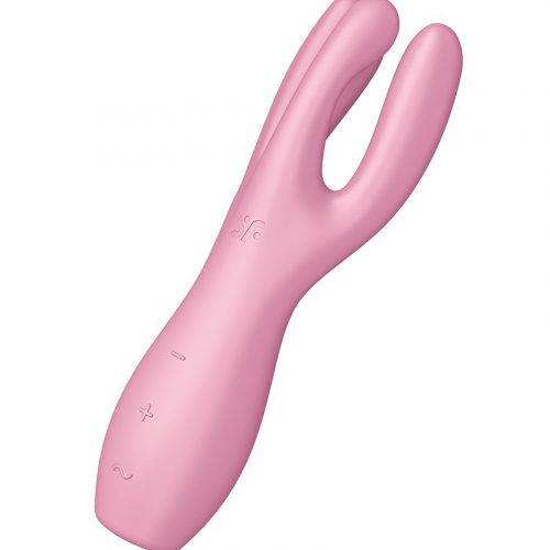 Satisfyer - Threesome 3 - Multi Vibrator - Roze