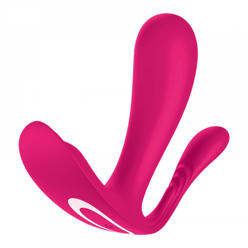 Satisfyer - Top Secret+ - Draagbare vibrator met anale stimulator - Roze