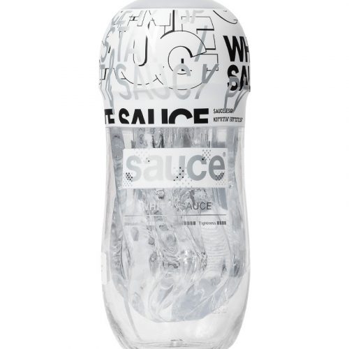 Sauce - Witte Sauce Cup - Masturbatorhuls - Transparant