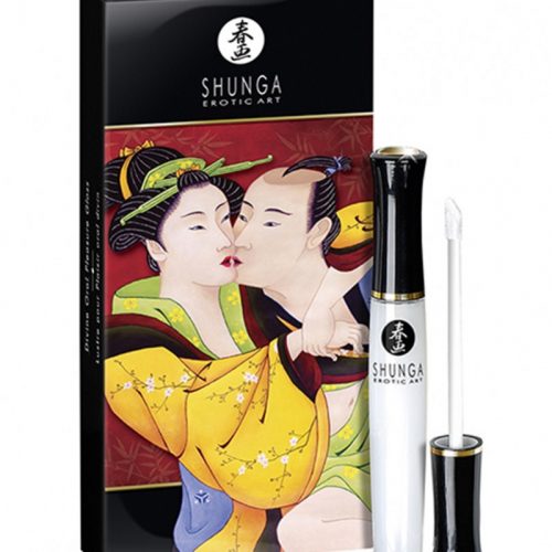 Shunga - Divine Oral Pleasure Lipgloss - Sparkling Strawberry Wine - 10 ml