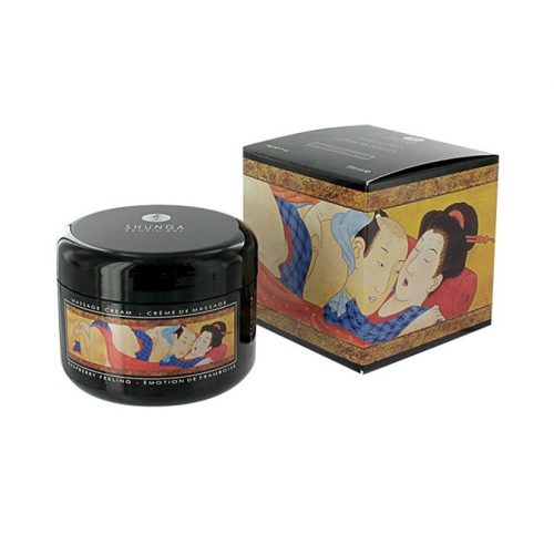 Shunga - Massage Cream - Raspberry Feeling 200 ml.