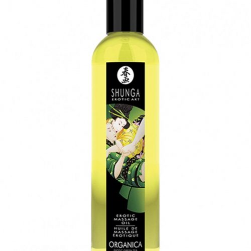 Shunga - Massage olie Organica - Green Tea 250 ml.