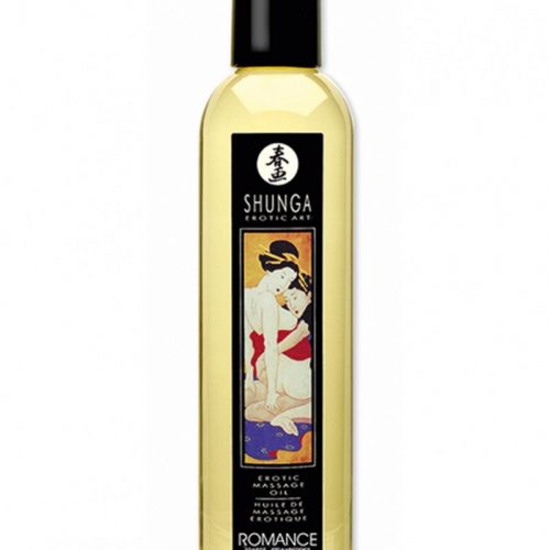 Shunga - Massage olie - Romance Strawberry Wine 250 ml.