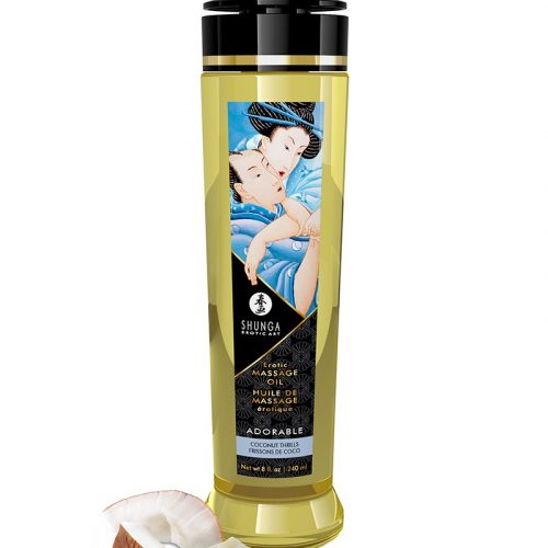 Shunga - Massage Olie - Adorable Coconut - 240 ml