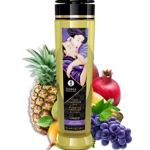 Shunga - Massage Olie - Libido Exotic Fruits - 240 ml