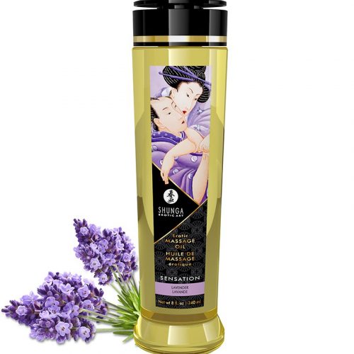 Shunga - Massage Olie - Sensation Lavender - 240 ml