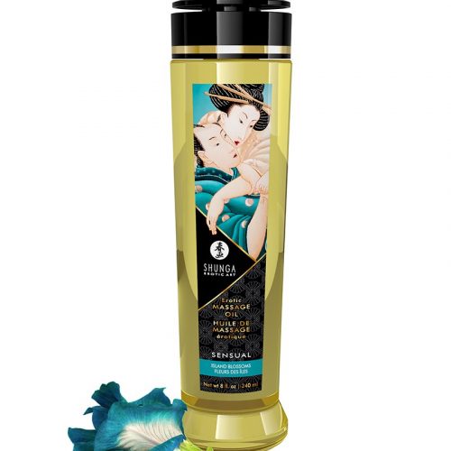 Shunga - Massage Olie - Sensual Island Flowers - 240 ml