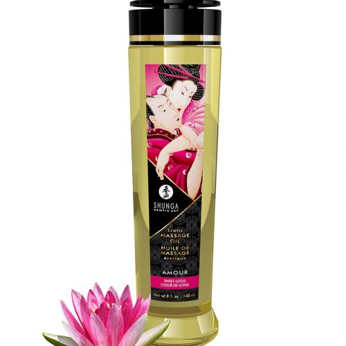 Shunga - Massage Olie - Sweet Lotus - 240 ml