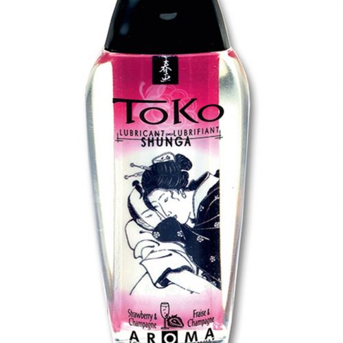 Shunga - Toko Aroma Strawberry Wine - Glijmiddel op waterbasis - 165 ml