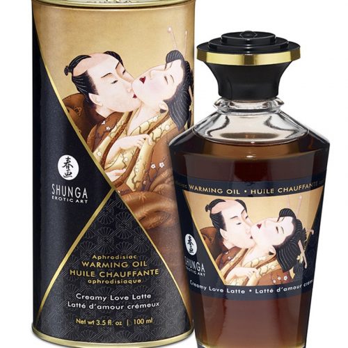 Shunga - Verwarmende Olie - Creamy Latte - 100 ml