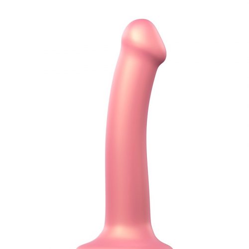 Strap-on-Me Mono Density Dildo Pink Metallic M