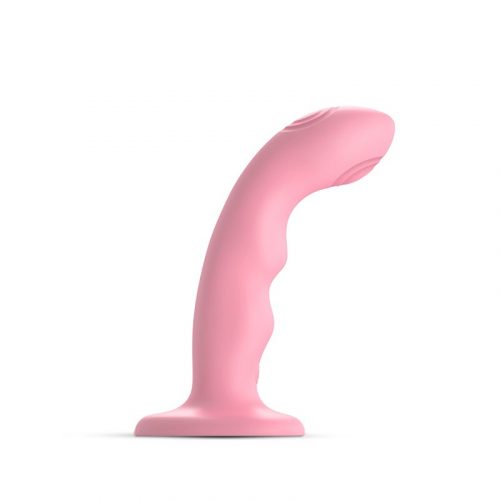 Strap-On-Me - Tappende Dildo Wave - Roze Koraal