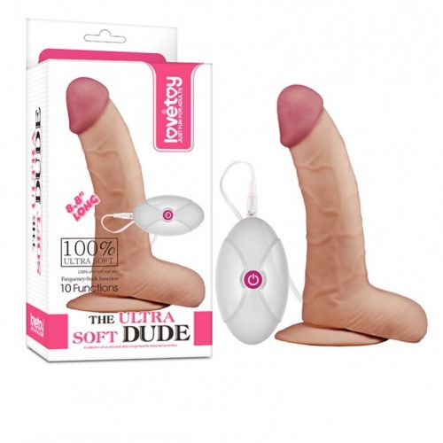 The Ultra Soft Dude Vibrating 8.8"
