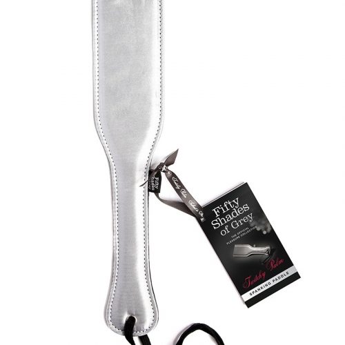 Twitchy Palm - FSoG Satin Spanking Paddle